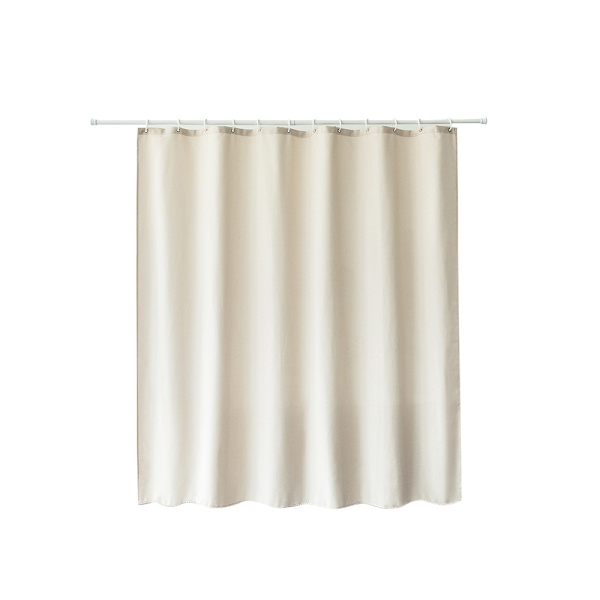 Beige antimögel duschdraperi, antimögel textil duschdraperi