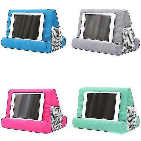 Tablettityynyteline iPadille - Pehmeä monikulmainen puhelinteline -lingling} Pink