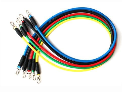 Träningsgummiband (5 justerbara elastiska band) 5-pack 500
