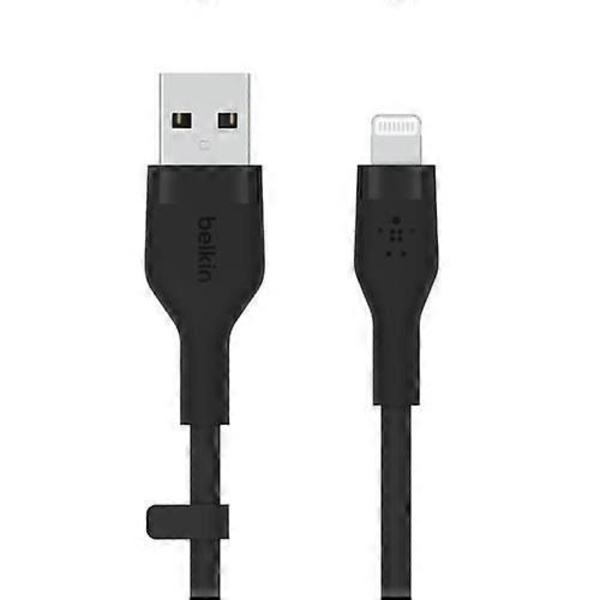 USB-kabel - BELKIN - CAA008BT1MBK - 1 m - MFI-certificeret - Sort