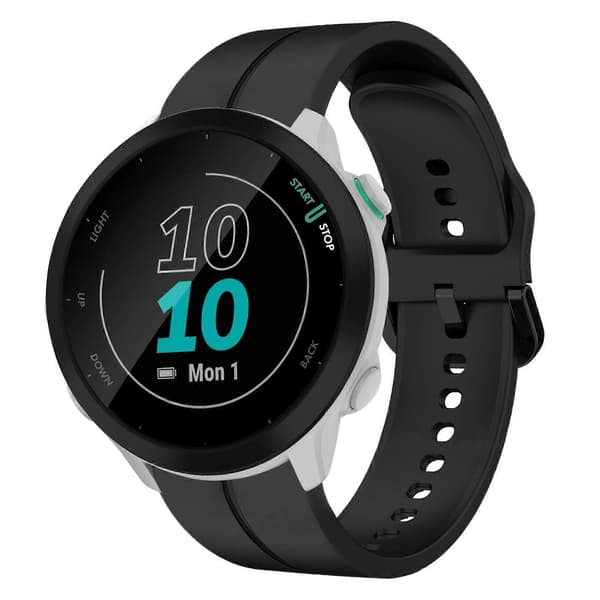 Silikone Urrem Til Garmin Forerunner 55-lingling} Black