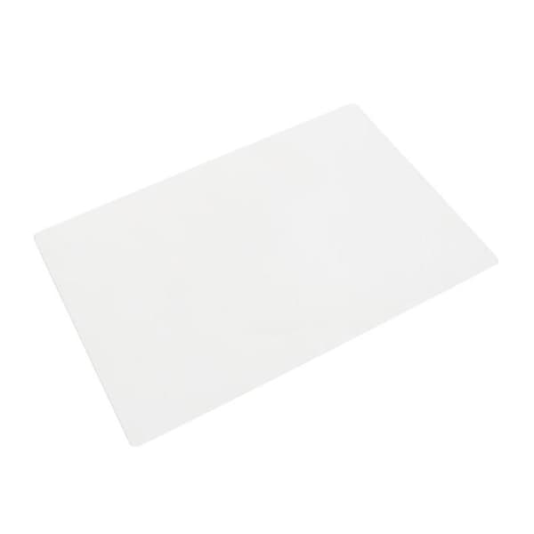 Gjennomsiktige plastbrikker, bordmatter, matmatter, middagsmatter
