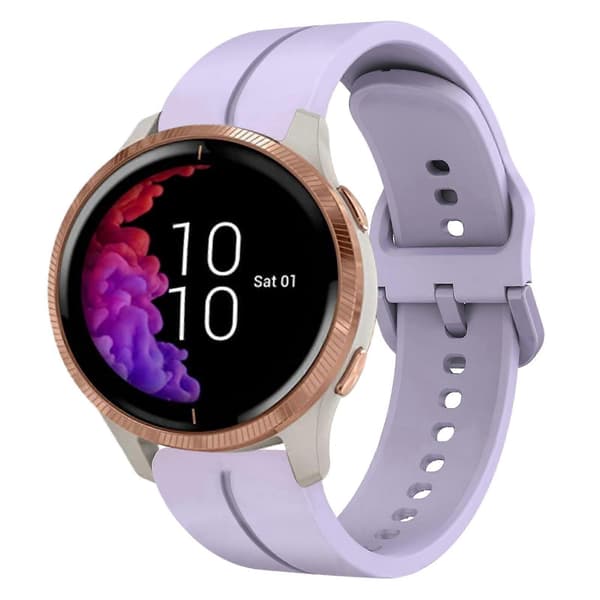 Silikone Urrem Til Garmin Venu-lingling} Purple