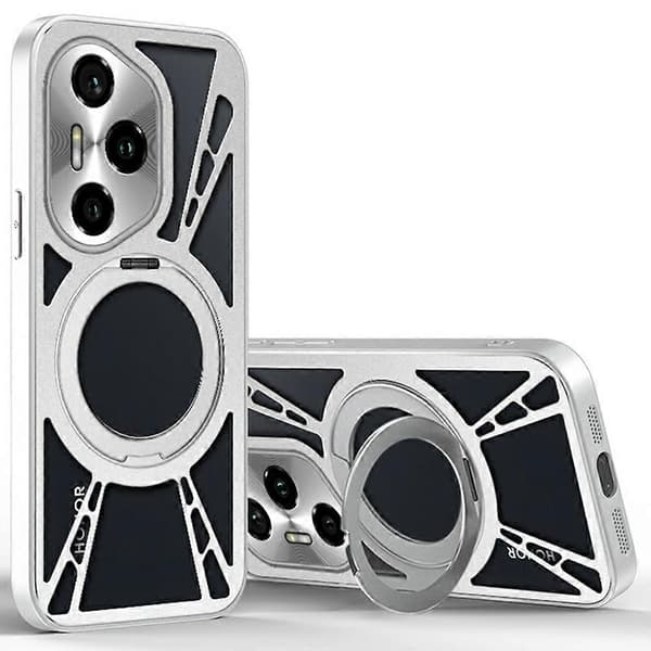 Kompatibel med Honor 300 Pro Telefon Cover - lingling} Multicolor Silver