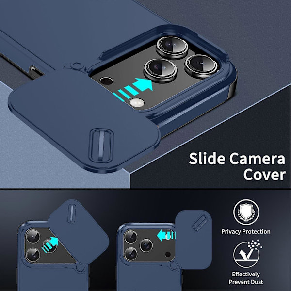 TPU + PC Telefonfodral - lingling} Blue iPhone 17 Pro