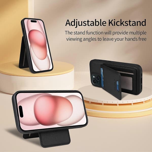 Yhteensopiva iPhone 15 -puhelinkotelon kanssa -lingling} Multicolor Black