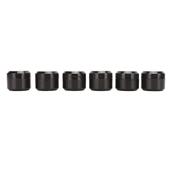 Heta 2025 6 st Nagel Förlängning Solid Gel Portabel Glansig Långvarig Bärbar Form Skulptur Solid Utskuren Gel colloidal