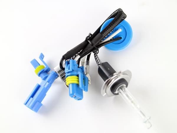 55W H7 4300K Xenon Forlygter (3-pak, HID, Multi-farve) MultiColor H7 4300k