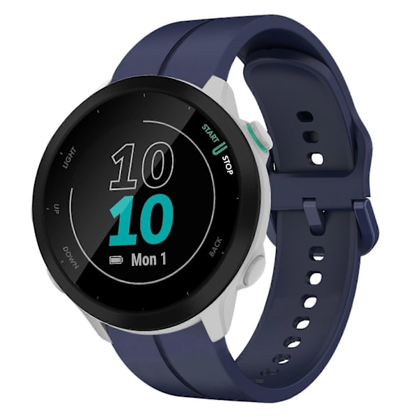 Silikone Urrem Til Garmin Forerunner 55-lingling} Navy Blue