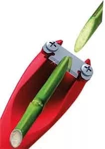 Blomsterkniv (flere farger tilgjengelig) - Røde blomster til morsdag red
