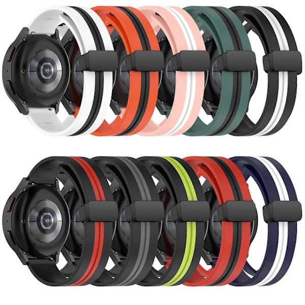 Silikone Urrem Til Garmin Venu-lingling} Black White