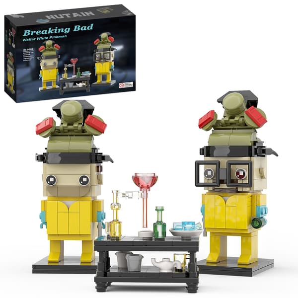 Breaking Bad rakennuspalikkasarja - Walter & Jesse BrickHeadz -laboratorio
