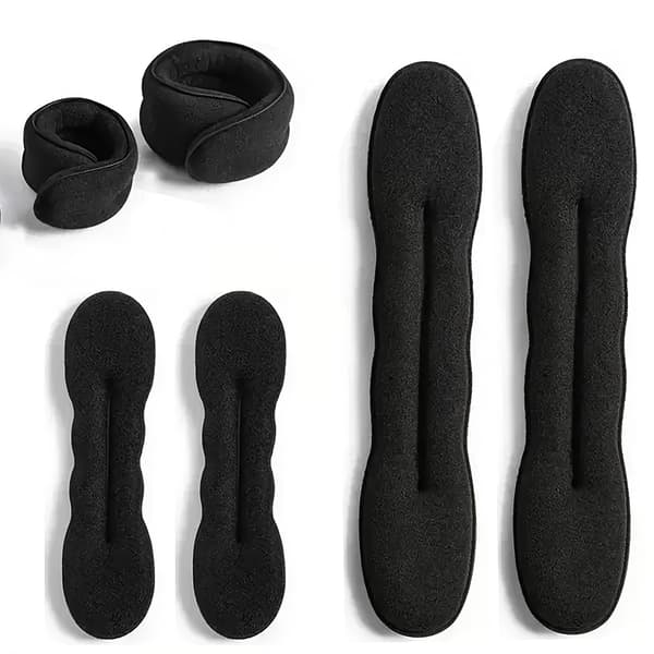1/2/3-delars hårstyling set, donutknut 2pcs