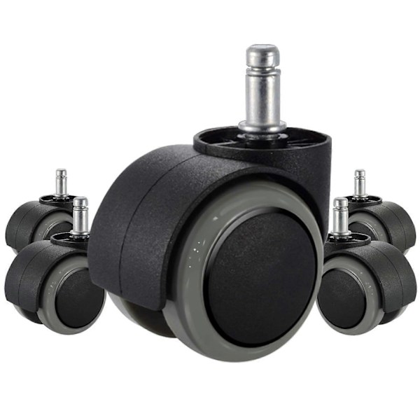 Ny produktkampanj! Högkvalitativa hjul till kontorsstolar, 5-pack, passar IKEA-stolar (10 mm x 22 mm) kraftiga