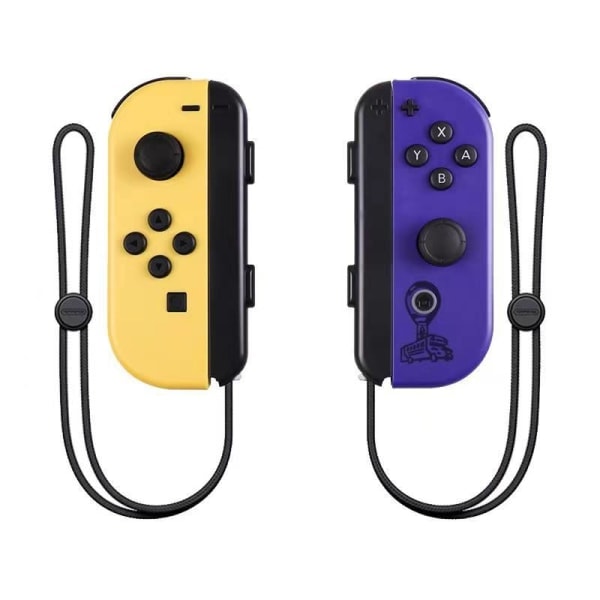Påskerbjudanden! Högkvalitativa NS Switch Vänster och Höger Handkontroll Joycon Handtag Switch Bluetooth Handkontroll med Fjärrväckning och Handledsrem Baseball night only