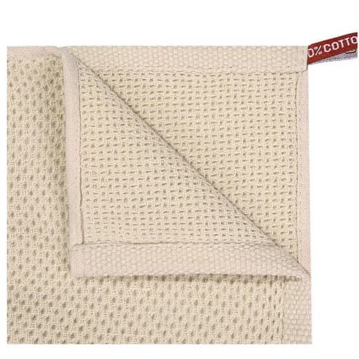 Kökshandduksset om 6, 6 handdukar per förpackning – 34x34 cm, bomull, våffelmönster – 100% bomull, mörkblå.