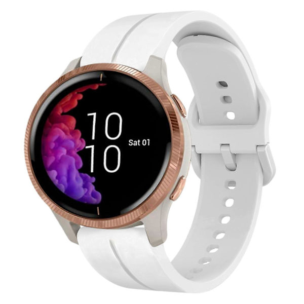 Silikone Urrem Til Garmin Venu-lingling} White