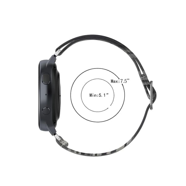 Bestselger 20mm Kompatibel med Samsung Galaxy Watch Active2 / Active Klokkereim