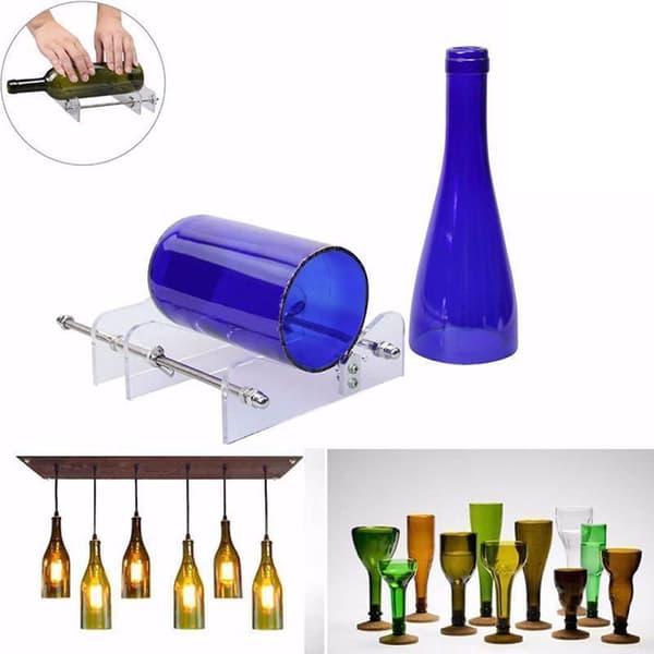 Glasflaskskärverktyg, vinflaskskärare, DIY-vinflaskskärverktyg, juldekorationer