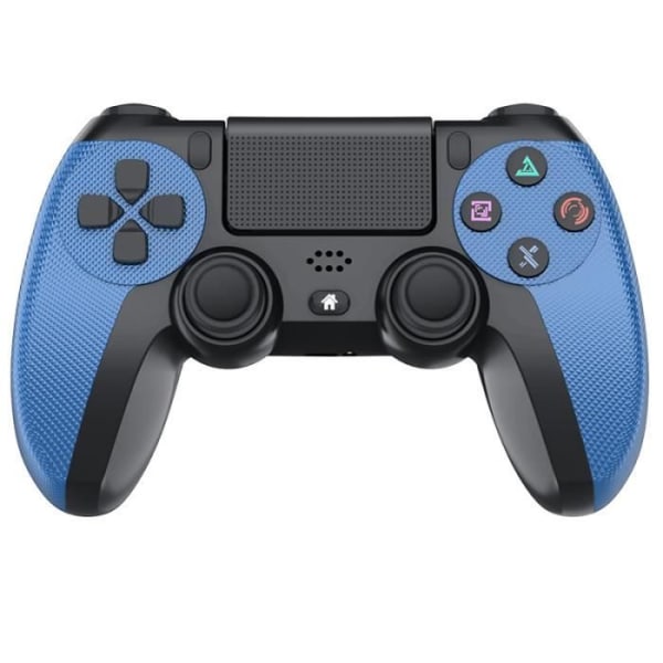 Gamepad för PS4 Trådlös spelkontroll Bluetooth 2.1 Gamepad för PS4 Speldator PC(blå) A