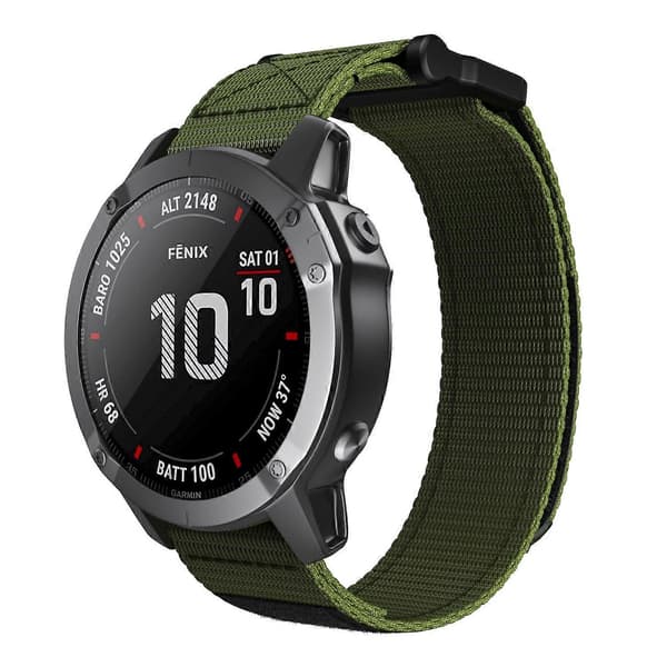 Bästsäljande 26mm Nylon Klockarmband Green