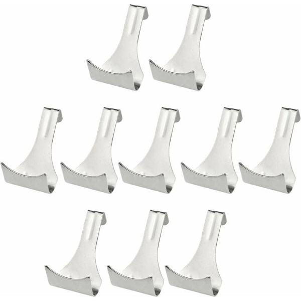 15 støpte bilderammer kroker (5,5 cm)