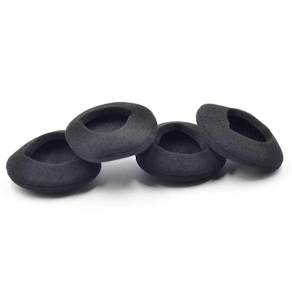 Øreproppdeksler Svart Headset Deksel Vibrasjonsdempende Tilbehør 8x6.5cm 8Sett-lingling} Black 8X6.5cm