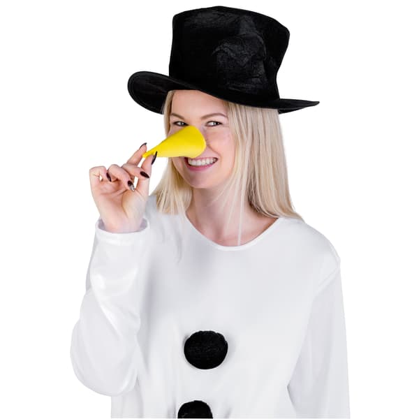 Vit snögubbekostym för kvinnor vit L/XL