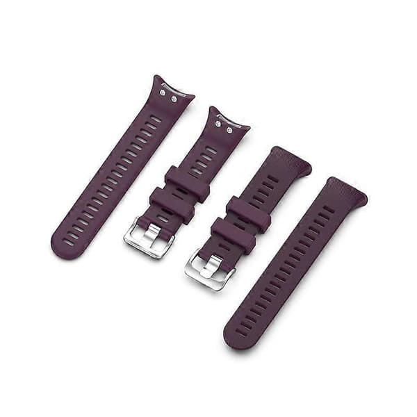 Kompatibel med Garmin Swim 2 Silikon Armband-lingling} Purple