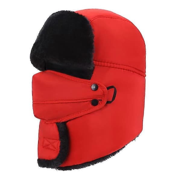 Vinter Bomber Hat Øreklap Trapper-lingling} Gray