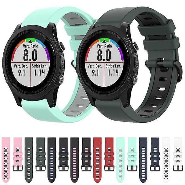 Silikone Urrem Til Garmin Forerunner 935-lingling} Olive Green Black