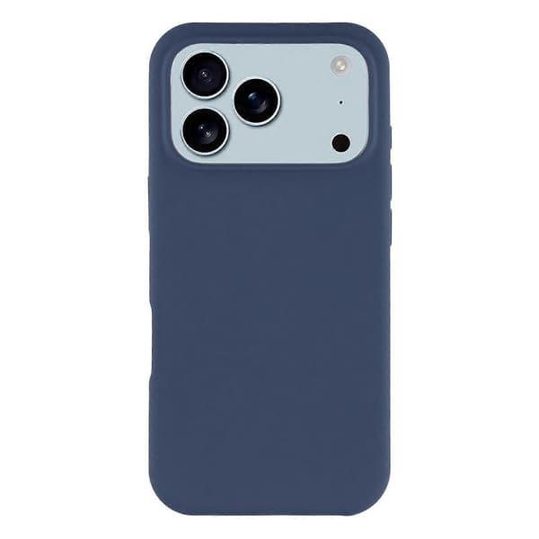 Kompatibel med iPhone 17 Pro Deksel Solid Silikon Støtsikkert Telefon Bakdeksel-lingling} Dark blue Dark Blue