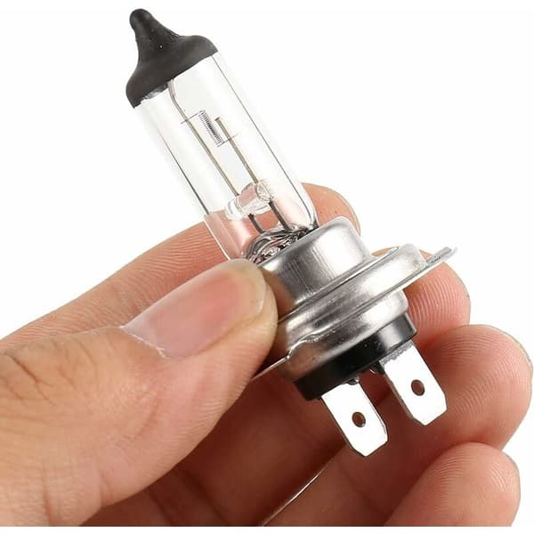10-pak LED halogenpærer, 12V H7, 55W, langtidsholdbare hvide/nærlys forlygter, egnet til biler.