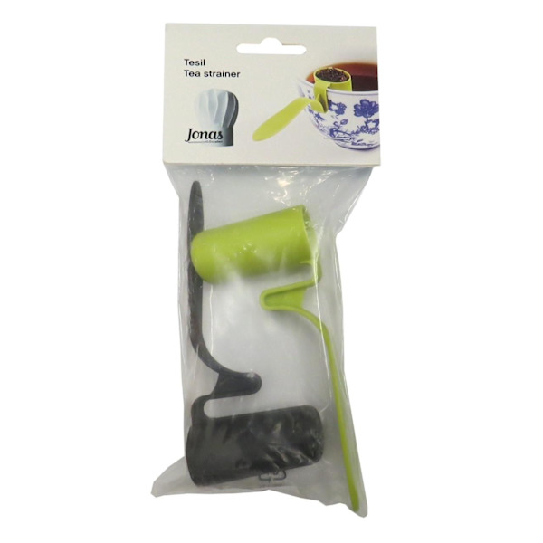 Tesil i plast, 2-pakning multifärg multicolor