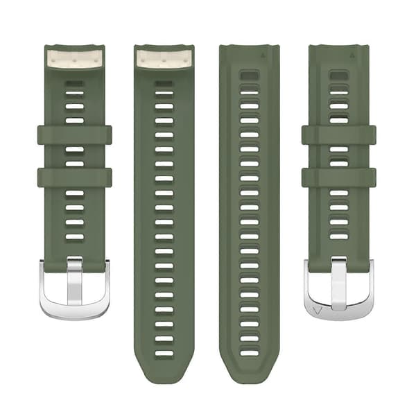 Silikonarmband för Garmin Instinct 2S-lingling} Dark Green