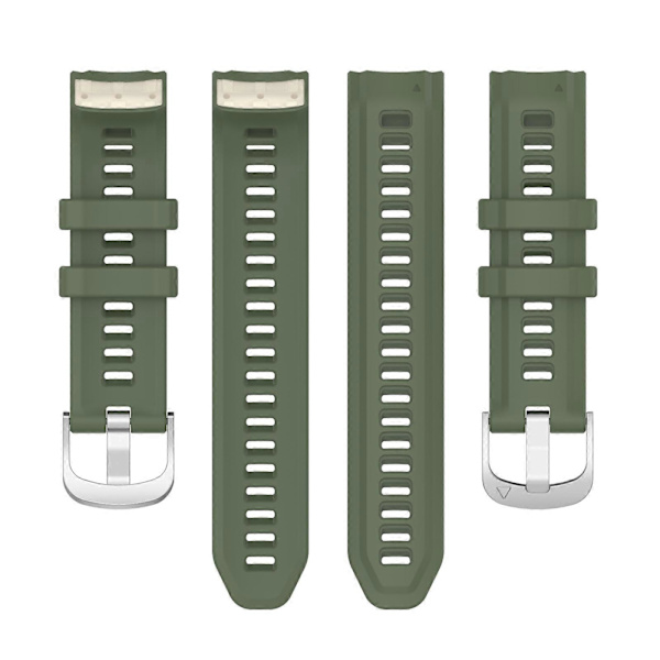 Silikone Urrem til Garmin Instinct 2S-lingling} Dark Green