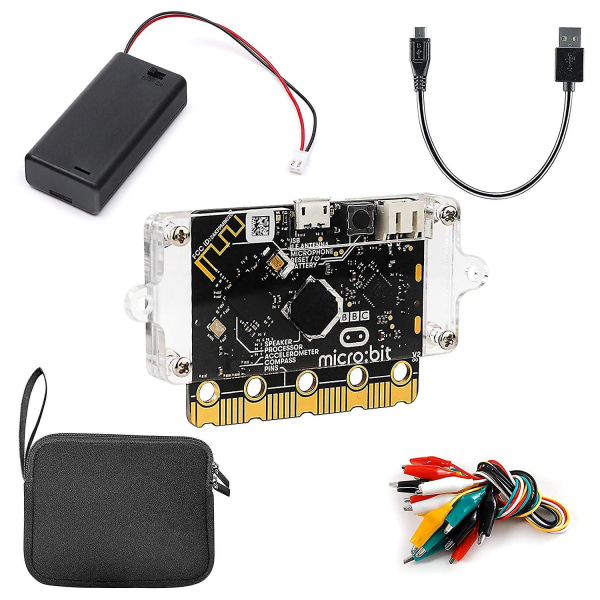 Microbit Single Board V2 Kit Bbc Board Inbyggd högtalare och mikrofonstöd Maskininlärning
