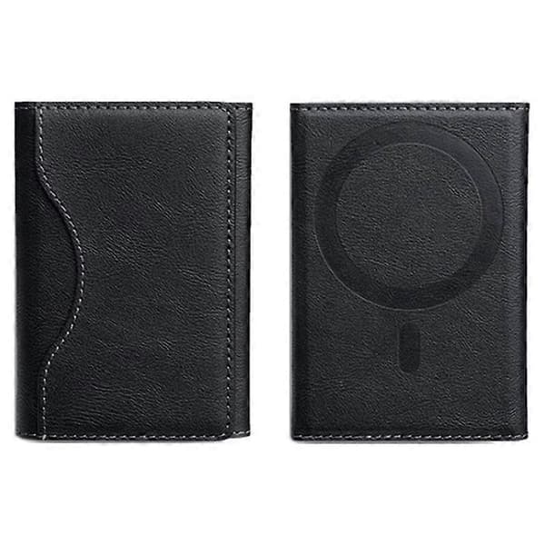 Kompatibel med MagSafe Kortholder Tri-fold Wallet Kickstand til iPhone 12-15-lingling}