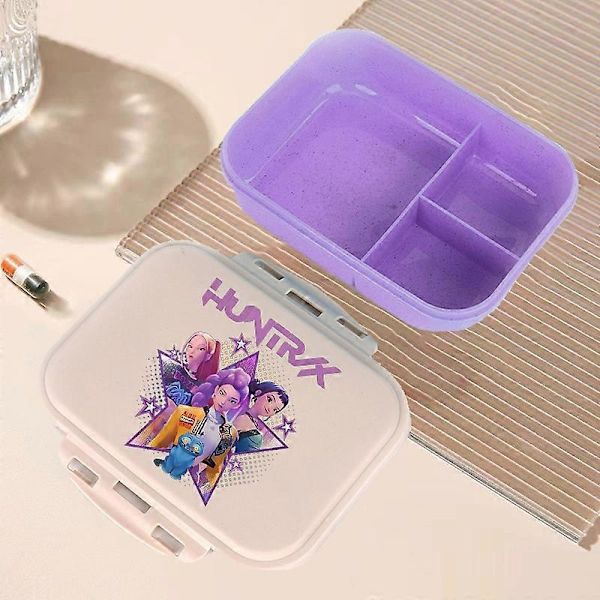 K-Pop Devil Hunter Bento Box för Barn - Lunchlåda med Stor Kapacitet LMNT15
