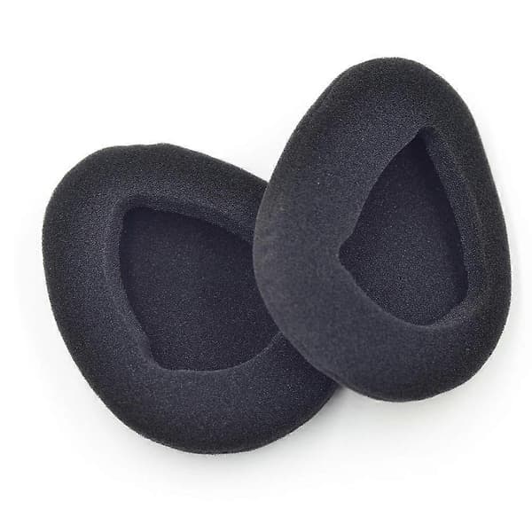 Øreproppdeksler Svart Headset Deksel Vibrasjonsdempende Tilbehør 8x6.5cm 8Sett-lingling} Black 8X6.5cm