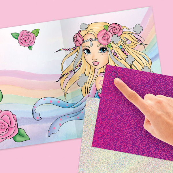 Fantasy Model Hieno Foliodesign Käsikirja multifärg multicolor