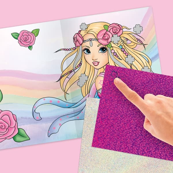 Fantasy Model Utsøkt Foliedesign Manual multifärg multicolor