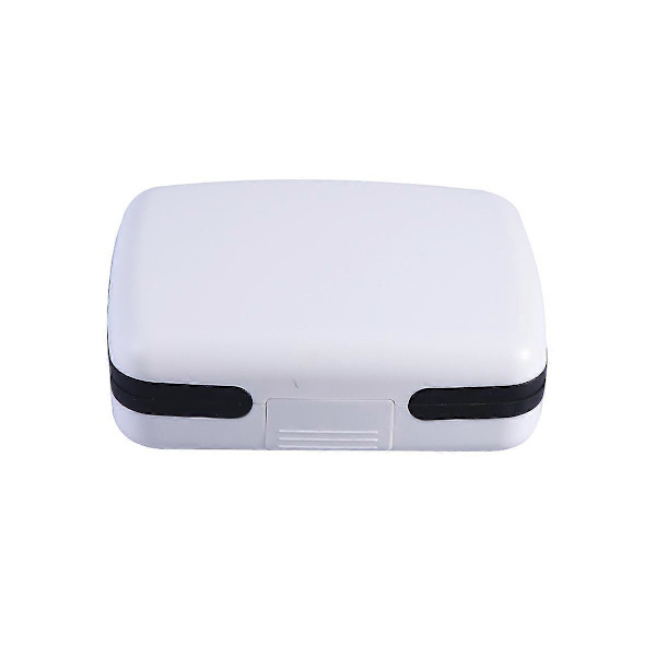 Fodral för hörapparat utomhus rektangulär 9 x 7 x 2,8 cm 1 st - lingling} White