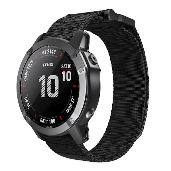Bästsäljande 26mm Nylon Klockarmband Black