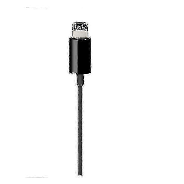 Lightning til 3,5 mm lydkabel til kompatibel med Apple (1,2 m) - sort-lingling}