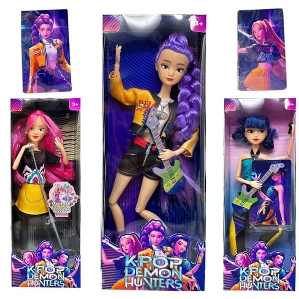 Kpop Devil Hunter Dockor - Rumi, Mira, Zoey Actionfigurer - Utsökta DIY-dockor zoey