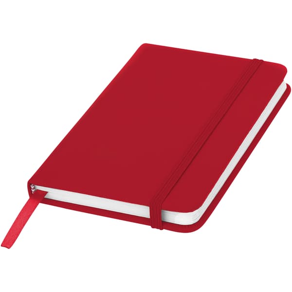 Notesbog, 14 x 9 x 1,2 cm, rød. Red 14 x 9 x 1.2 cm