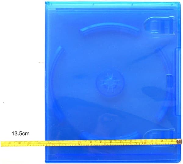 x Kompatibel erstatnings-CD- og DVD-etui for Sony PlayStation 4 PS4, spilldesign