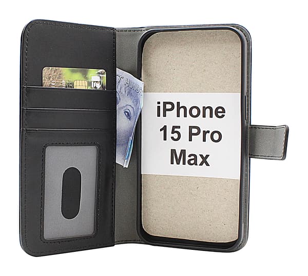 Magnetisk beskyttelsesdeksel kompatibelt med iPhone 15 Pro Max