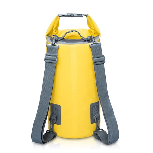 Svart vanntett bag/tørrpose/ryggsekk, egnet for rafting. black 20L